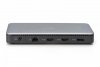 Digitus Stacja dokująca USB-C 11 portowa, max. 4K^60Hz z HDR, HDMI, DP, max. 3 monitory (MST), USB-C 3.2 Gen2, Gigabit Ethernet,